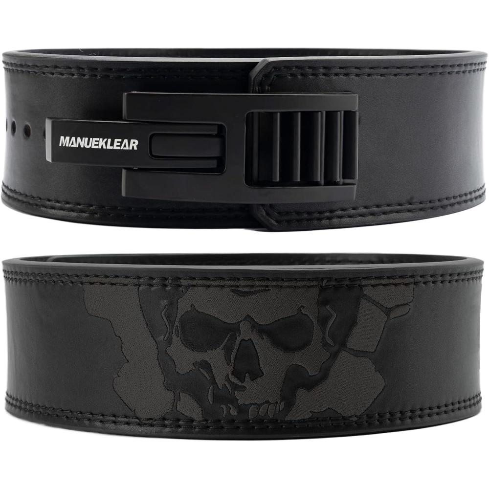 imageLever Lifting Belt for Man and Women Weightlifting with Adjustable Heavy Duty Buckle Professional Weight Lifting BeltEnigmatic Black